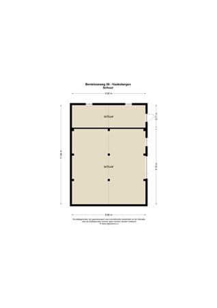 Floorplan - Benteloseweg 50, 7482 PN Haaksbergen